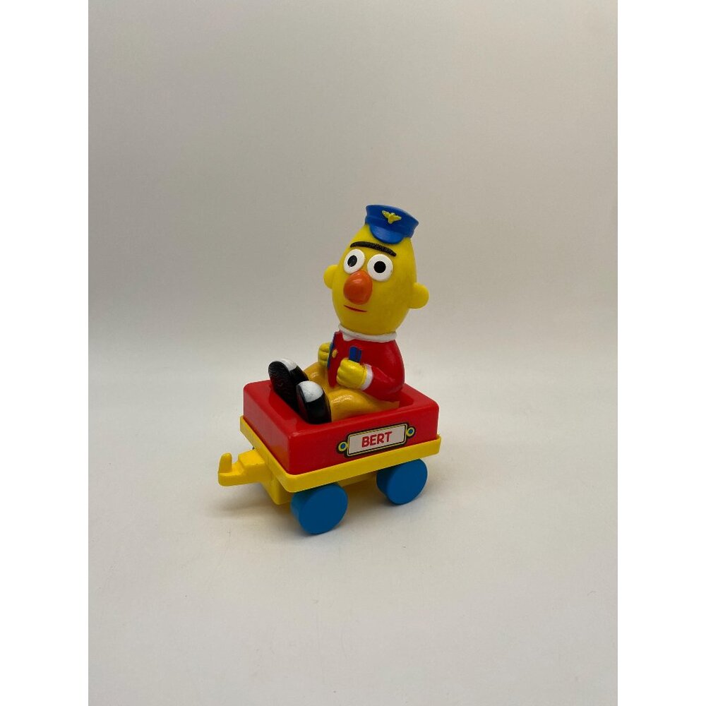 Vintage Illco Sesame Street Bert Train Car Toy